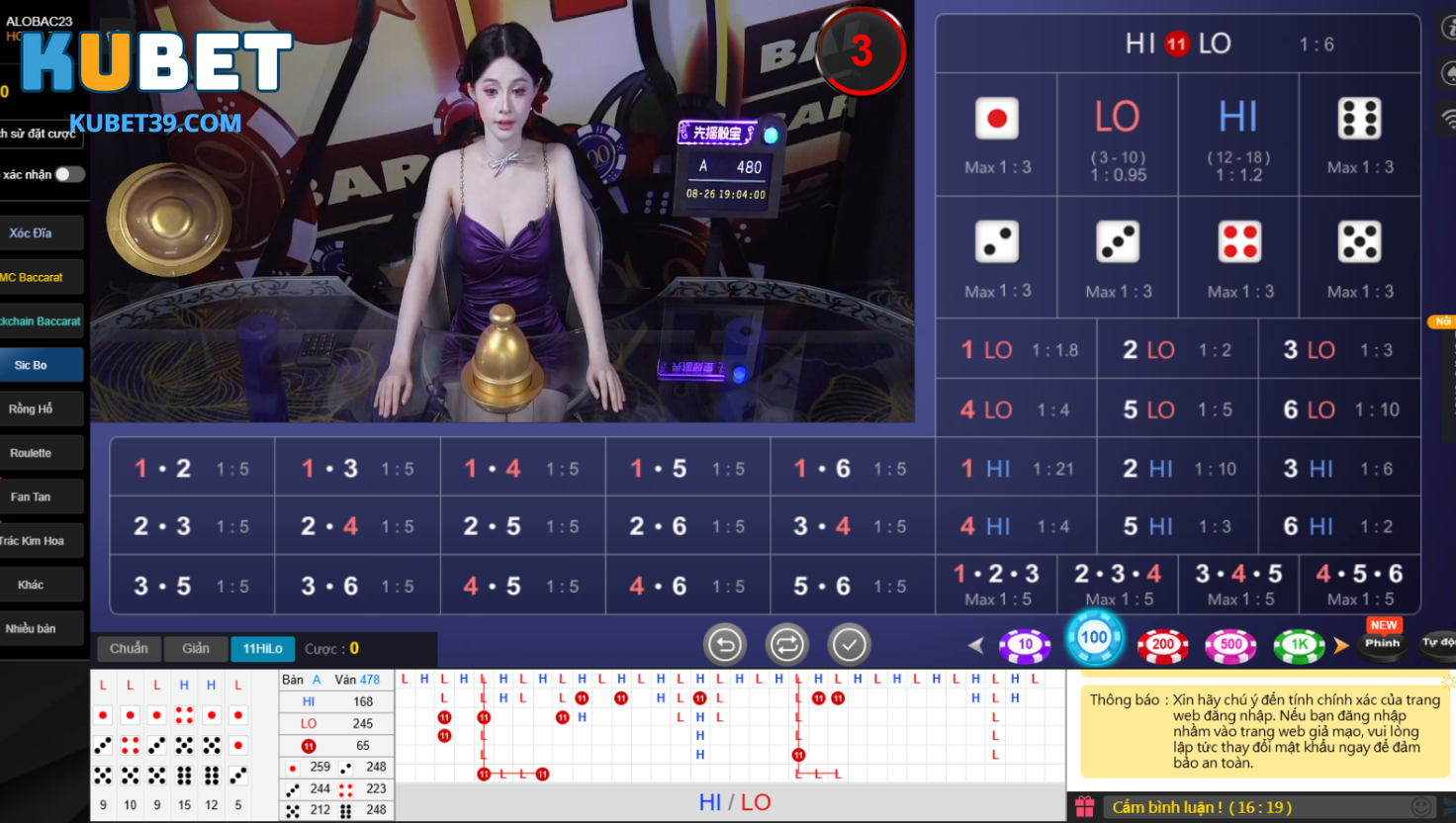 Tài Xỉu Kubet - Hướng Dẫn Chơi, Mẹo Cược Thắng Lớn 3 Hướng dẫn nhanh cách tham gia Tài Xỉu KUBET đơn giản