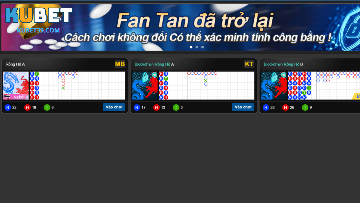 Rồng Hổ KUBET - Trải Nghiệm Game Bài Đỉnh Cao Cùng Dealer 1 Đôi nét giới thiệu về rồng hổ KUBET